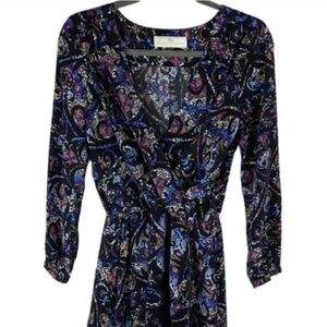 Amanda Uprichard Paisley Dress - 100% Silk, Size Small